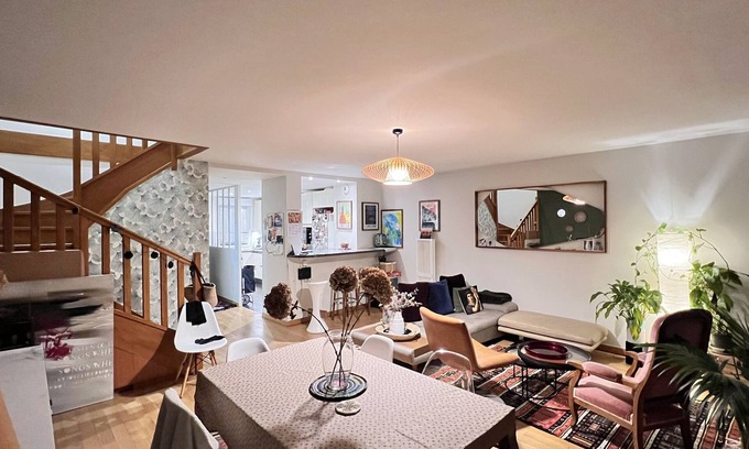 Les Puces de Saint-Ouen Casa | TOP/Quiet family home close to "Puces" and antique shops Saint-Ouen and Paris
