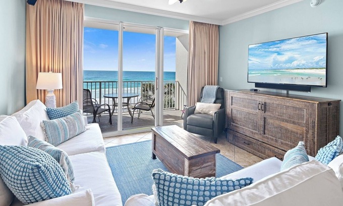 Miramar Beach Condominio | ¡MIRA! ¿Por qué nuestros huéspedes siguen regresando? 2 Reyes, # 1 Revisado, Servicio de Playa