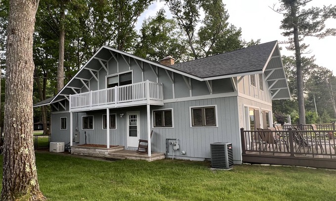 Mayfield Casa | Torch Lake home, south end of lake, sandy beach, mile-and-a-half from sand bar!