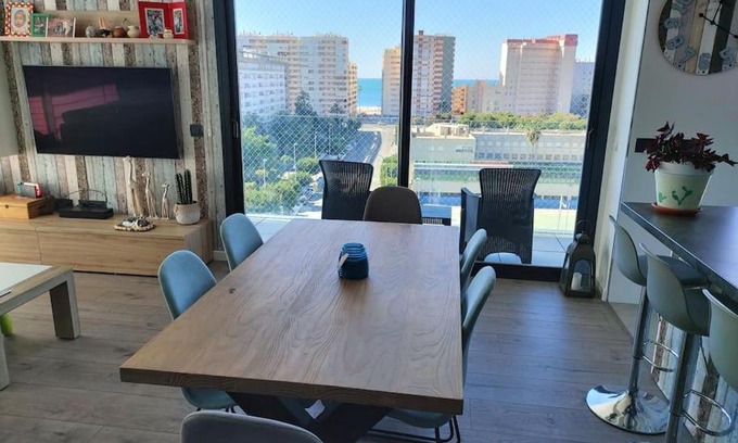 Cadiz Apartamento | Torre D'Arenas, playa Victoria, piscina y parking