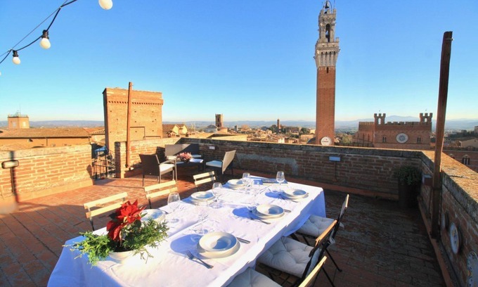 Siena Historical Center Apartamento | TORRE DEL CAMPO - Dos Habitaciones Piso, Capacidad 2