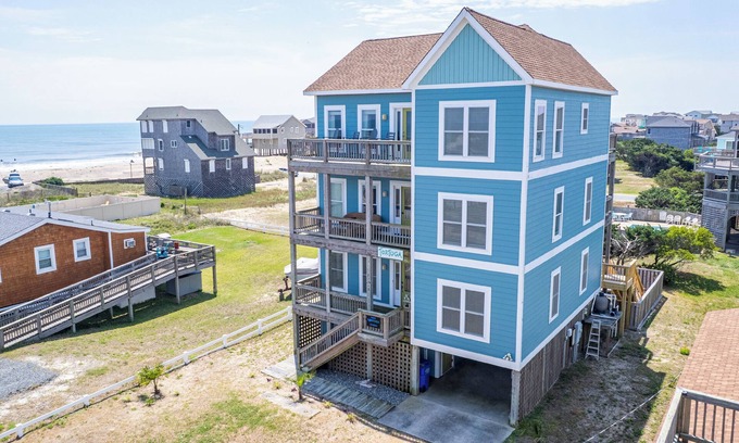 Rodanthe Casa | Tortuga 4 Masters, Hot Tub, Pool, Game Room