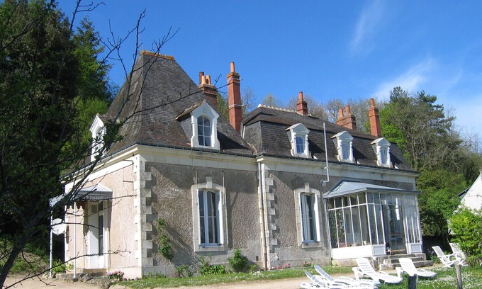 Azay-le-Rideau Casa | Touraine Manor y Troglodyte Pavilion,