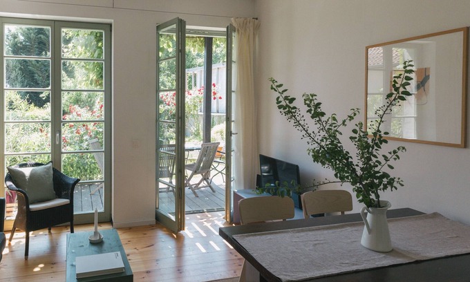 Werder Apartamento | Tower villa ground floor - garden apartment with terrace