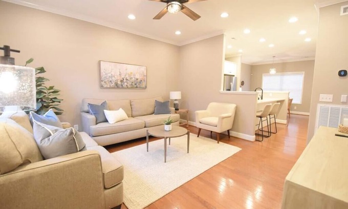 Cookeville Casa | Townhouse Downtown - West Side