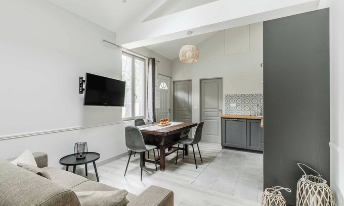 Deauville City Centre Apartamento | Casa con encanto para 6 personas con jardín - Deauville