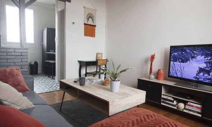 Beaulieu - Maladrerie - Saint-Paul Apartamento | Très Beau F2 Rénové - Hyper Centre à 10mn
