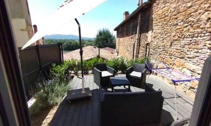 Trevoux Apartamento | Trévoux: Loft Ravissant Avec Terrasse