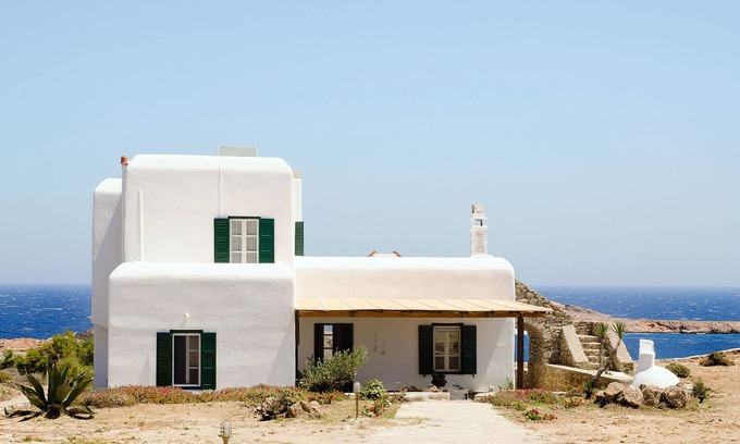 Mykonos Casa | Casa tradicional en la playa de Agios Sostis - Vistas al mar y acceso a la playa
