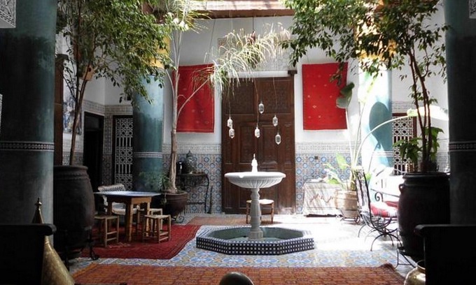 Medina Hotel | Riad Bibtia tradicional; 5 minutos manejando desde la Jamaa elfna Medina de Marrakech