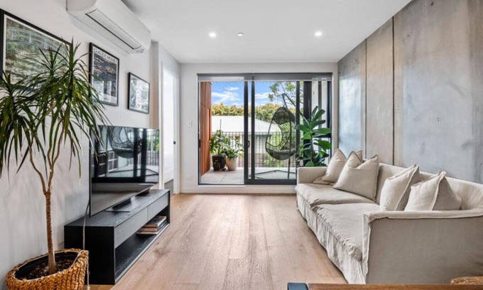 Point Chevalier Apartamento | Tranquil 2 Bd Apt with AC, WIFI, & 10min from CBD