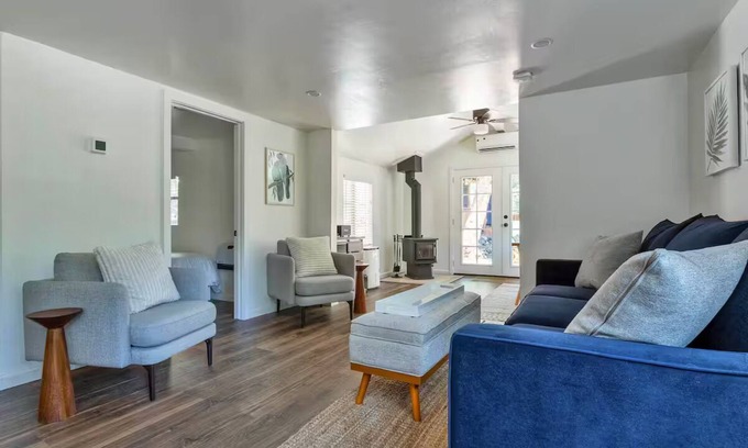 Camp Meeker Casa | Tranquil 3-BR Getaway w/ PVT Deck & Forest Views