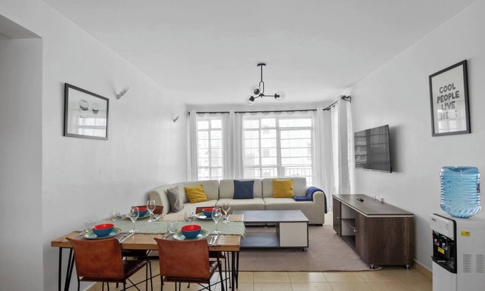 Ruiru Apartamento | Tranquil 3BR Apt with Pool & Gym in Tatu City