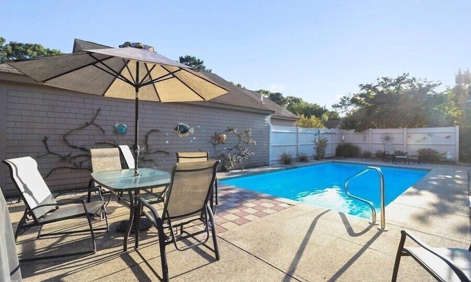 Mews Village Casa | Tranquil New Seabury Escape w/ Heated Private Pool and Central AC RPAM008