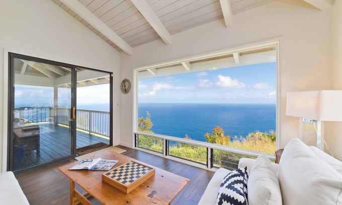 Waipio Cabaña | Tranquil Ocean View Cottage: Your Idyllic Escape at Waipio Valley, Big Island HI