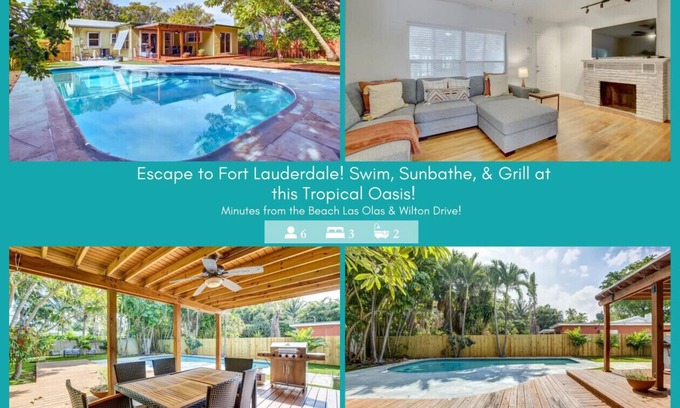 Lake Ridge Casa | Tranquil Poolside Bliss + Pergola Deck & Turf Yard