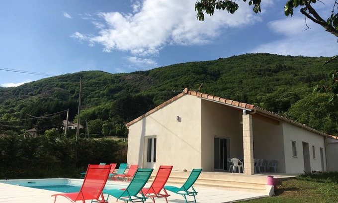 Thueyts Villa | Villa en Thueyts cerca de Pont du Diable
