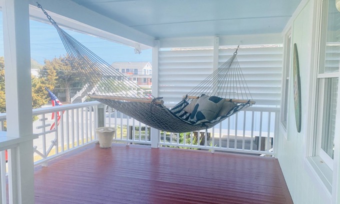 Wrightsville Beach Casa | Tranquil Wrightsville Beach Cottage 200 yardas de la arena !!!