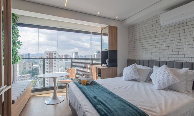 Vila Pompeia Apartamento | Rincón tranquilo a pocos minutos de Allianz Parque | SP-P1607ASP-P1607A