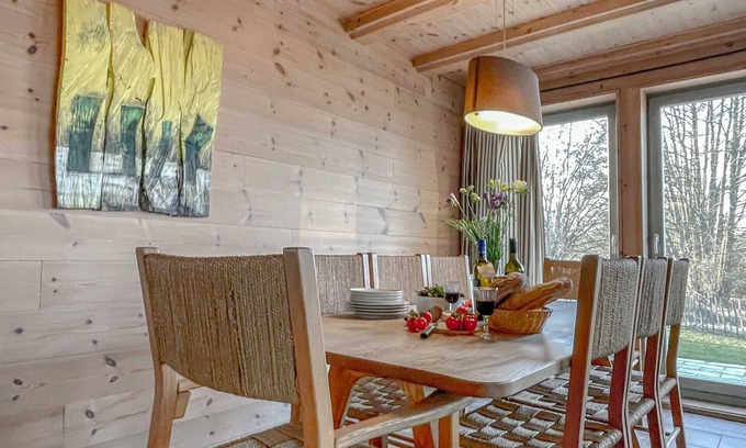 Vogelsang-Warsin Casa | traumHaff Chalet atmosférico en la costa del mar Báltico con sauna y chimenea.