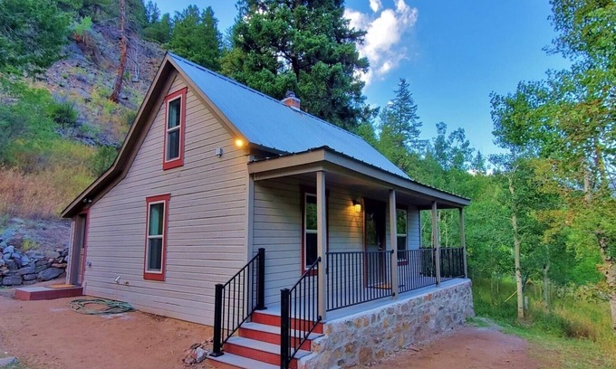 Idaho Springs Cabina | Traveler's Mountain Retreat w/ Grotto Cave Room