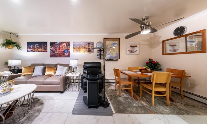 Bedford-Stuyvesant Apartamento | Traveling Nurse & Healthcare Professional One Bedroom Fully Entire Apartment