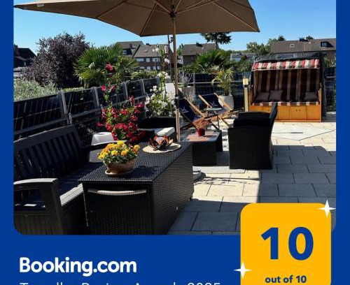 Euskirchen Apartamento | Traveller Awards 2025 - Nordeifel FW 75 m2 mit 50 m2 Terasse- Thermen-Badewelt, Phanasialand, Köln, Bonn, Eifelwanderung oder nur mal so zum entspannen