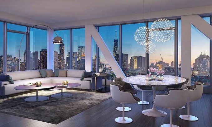 Lower East Side Condominio | Travive Brand New Four Bedroom Penthouse