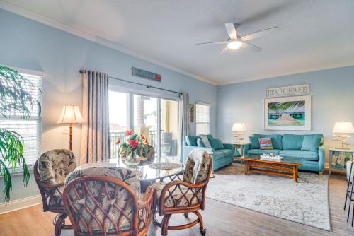 Treasure Island Apartamento | Treasure Island Condo Gulf-View Balcony
