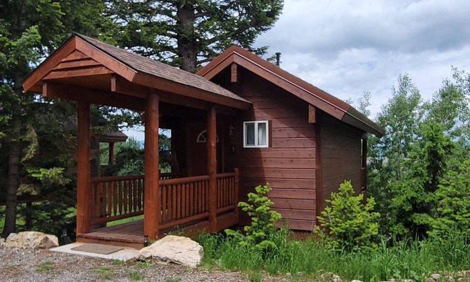 Island Park Apartamento | "¡Casa del árbol!" Cerca de Yellowstone! NUEVO retiro acogedor para 2!
