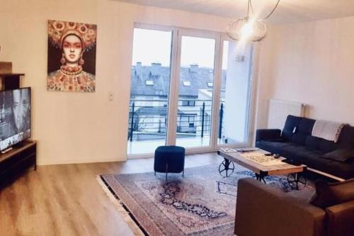 Gasperich Apartamento | Trendy 2 BR Apartment with private terrace&parking