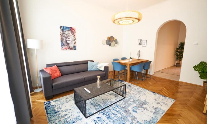 Leopoldstadt Apartamento | Trendy Apartment 3 Zimmer zentral gelegen