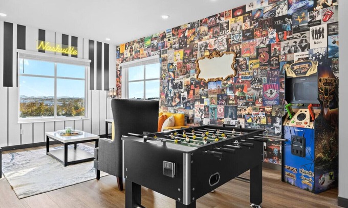 South Nashville Apartamento | Trendy Oasis: 8 Min to Broadway w/Arcade, Sleeps 4