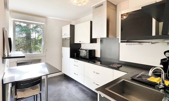Huningue Apartamento | Trinational Stopover - close to 3 CH/DE/FR borders, Airport