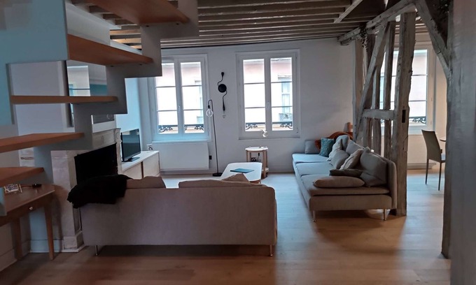 Quartier Vieux Marche-Cathedrale Apartamento | Triplex Hypercentre Avec Parking