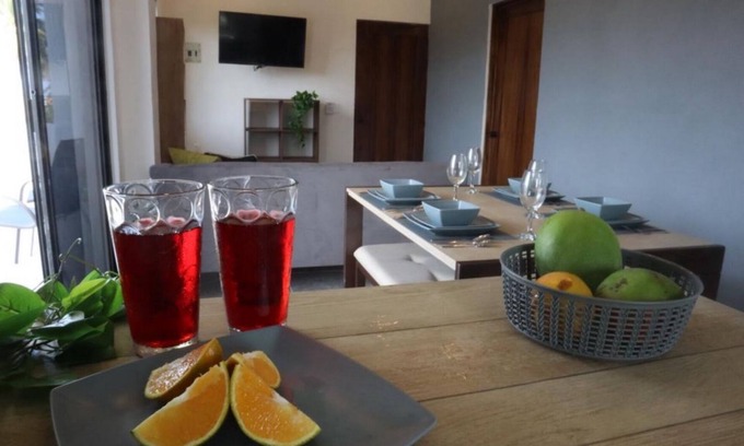 Barra de Navidad Apartamento | Tritón Apartment, ground floor and pool