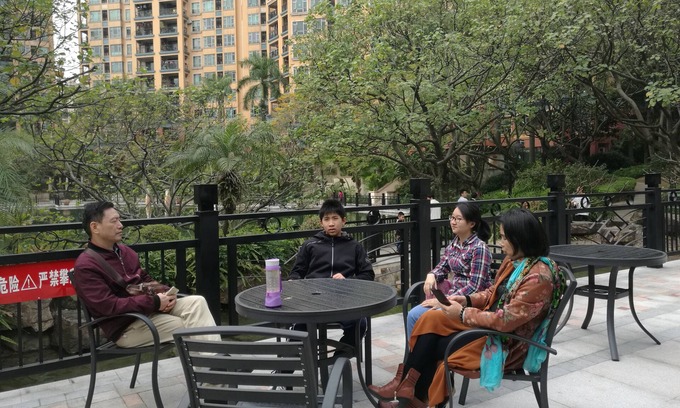 Dongguan City Center Apartamento | Apartamento tropical hermoso jardín palacio