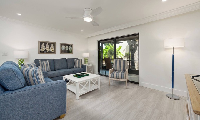 Sanibel Condominio | # 441 Sanibel Moorings Vista del patio