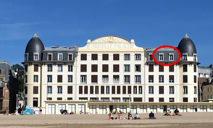 Trouville-sur-Mer Apartamento | Trouville Palace 510, apartamento de 2 habitaciones de 50 m2 en la playa con magníficas vistas al mar