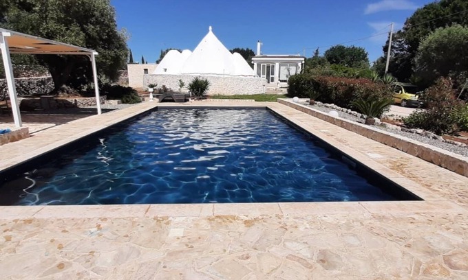Ceglie Messapica Casa | TRULLO Y VILLA CON 8/12 CAMAS CON PISCINA, BARBACOA, LAVANDERIA, ESTACIONAMIENTO