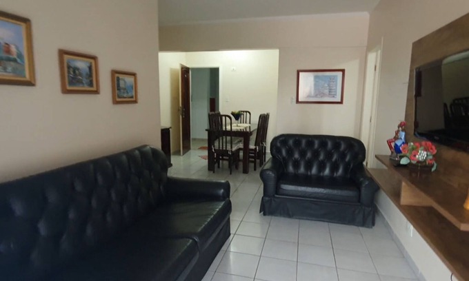 Tupi Casa | Tupy Praia Grande Season Apartment 5 km fo Shopping Plasa Praia Grande
