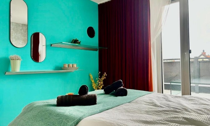 Schwarzlackenau Apartamento | Turquoise Suite - Terrace - free parking - WiFi