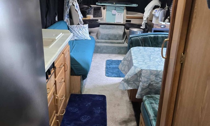 Jonestown Casa | Turtle Club RV fully renovated and can sleep up to 4.