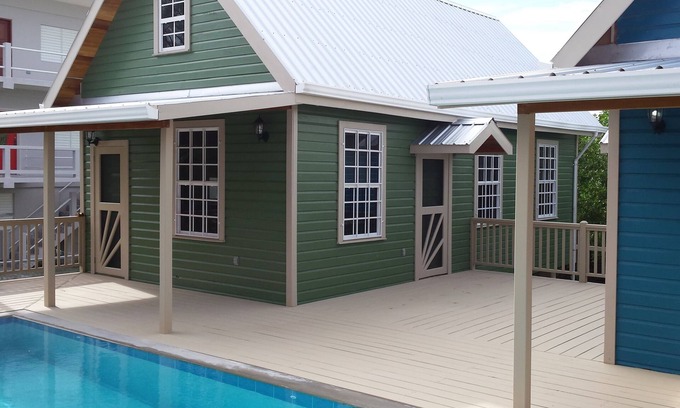 Caye Caulker Cabaña | Tortuga Cottage con piscina