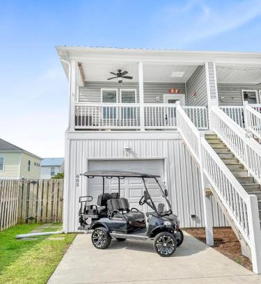Wilmington Beach Casa | Turtle Cove Beach Retreat GOLF CART Included