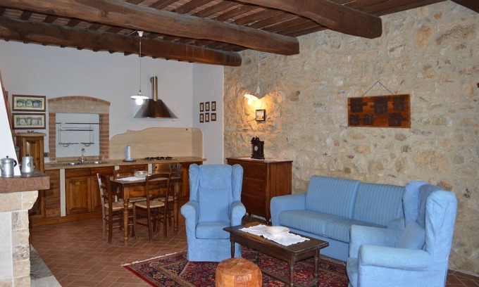 Asciano Apartamento | Retiro toscano en Montalceto