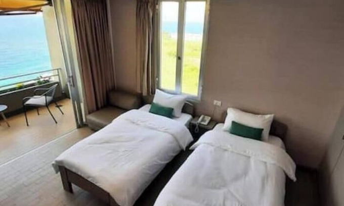 Tabarja Condominio | Twin bed studio- amazing view, 24h electricity