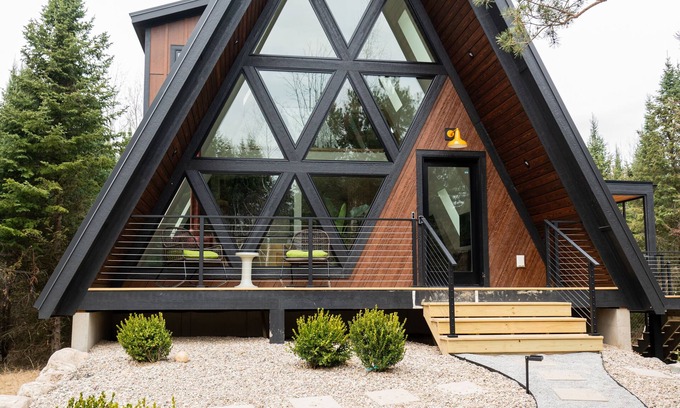 Fennville Cabina | Twin Peaks A-Frame West. Private In-ground Pool