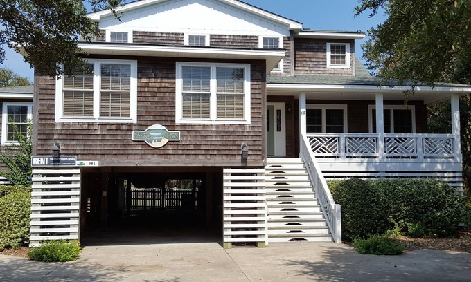 Southern Shores Casa | Twins Inn - Nantucket Beauty Oceanside en las costas del sur de OBX