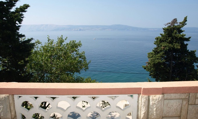 Novi Vinodolski Apartamento | Apartamento para dos personas en la playa Novi Vinodolski (A-12322-a)